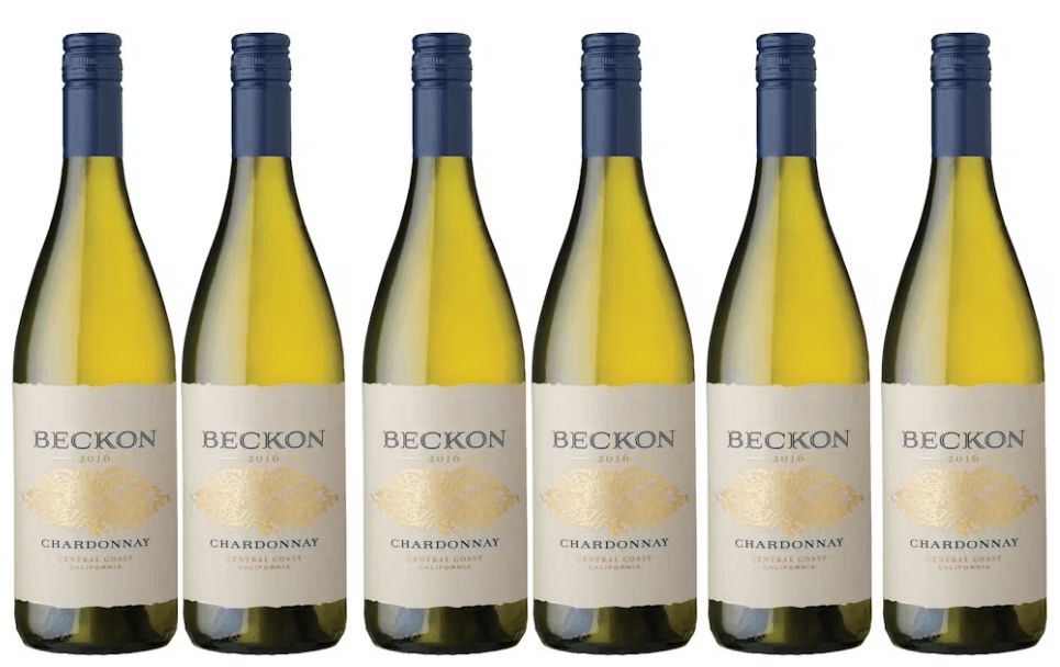 Beckon 6 Bottle Pack Central Coast Chardonnay 2016 750ml