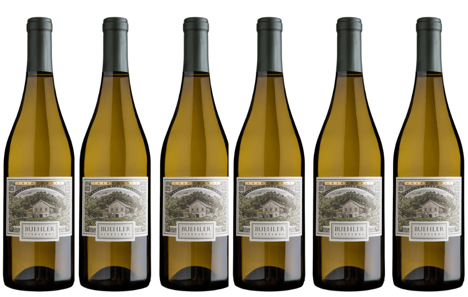 Buehler Vineyards 6 Bottle Pack Russian River Chardonnay 2017 750ml