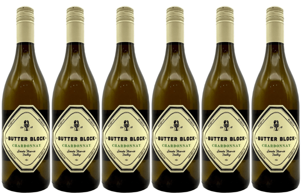 Butter Block 6 Bottle Pack Santa Maria Valley Chardonnay 2017 750ml