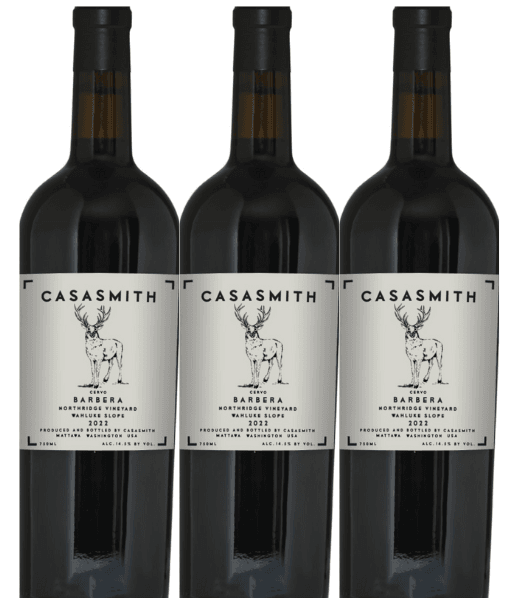 Charles Smith 3 Bottle Pack Casa Smith Cervo Barbera 2022 750ml
