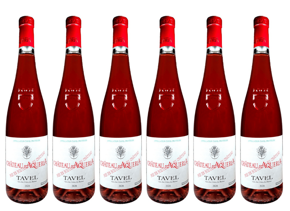 Chateau d'Aqueria 6 Bottle Pack Tavel Rose 2020 750ml