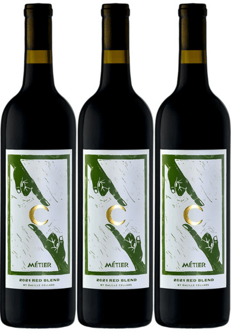 DeLille 3 Bottle Pack Metier Red Blend Columbia Valley 2021 750ml