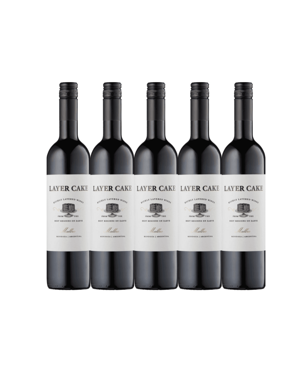 Layer Cake 5 Bottle Pack Mendoza Malbec 2021 750ml