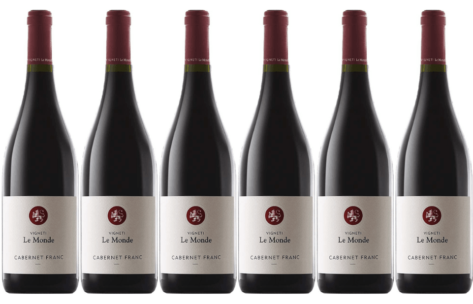 Le Monde 6 Bottle Pack Cabernet Franc Friuli Venezia Giulia 2018 750ml