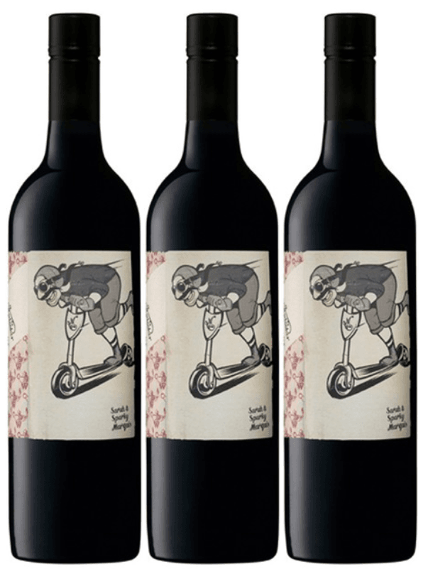 Mollydooker Wines 3 Bottle Pack The Scooter Merlot 2019 750ml