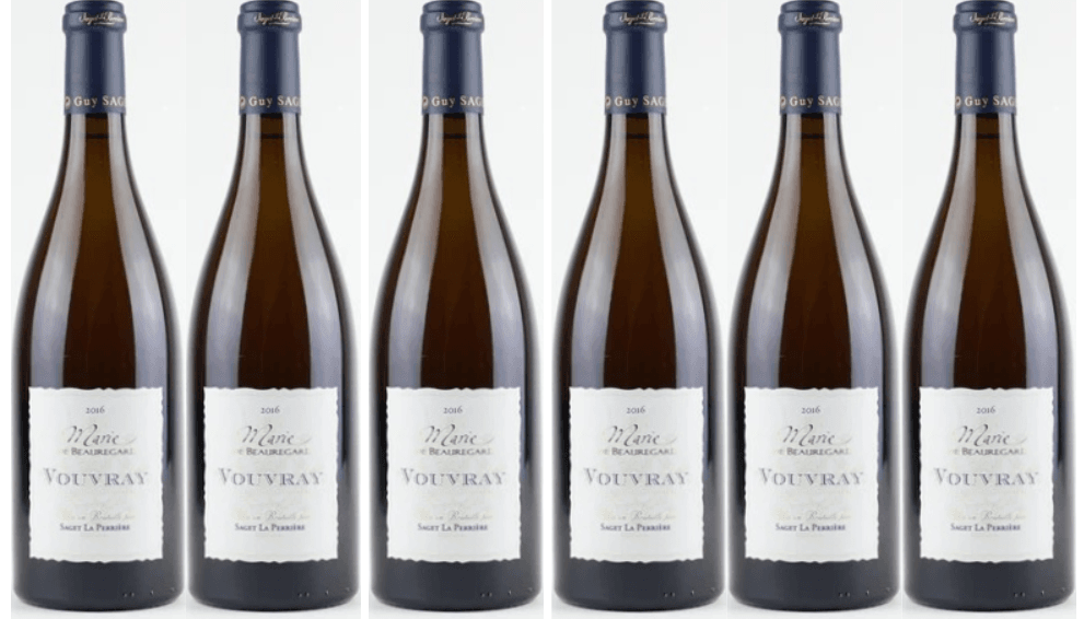 Saget La Perriere 6 Bottle Pack Vouvray Marie de Beauregard 2016 750ml