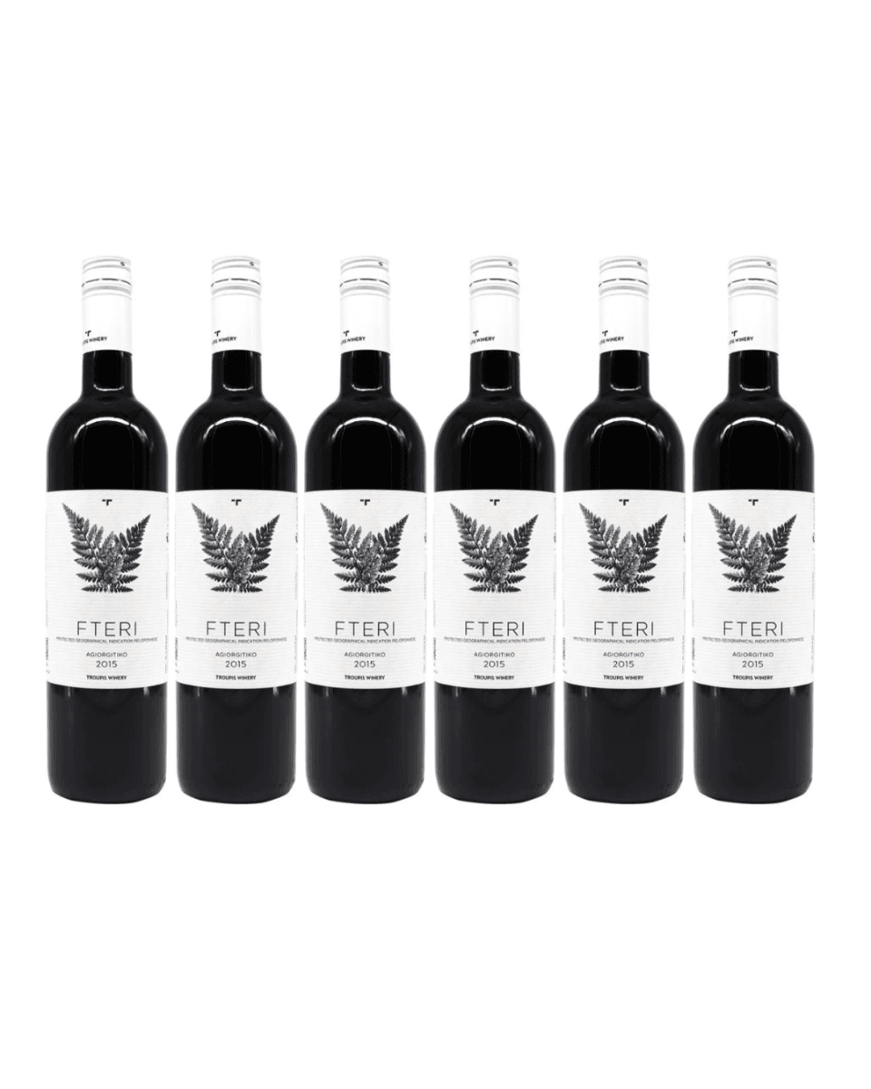 Troupis 6 Bottle Pack Fteri Agiorgitiko 2015 750ml