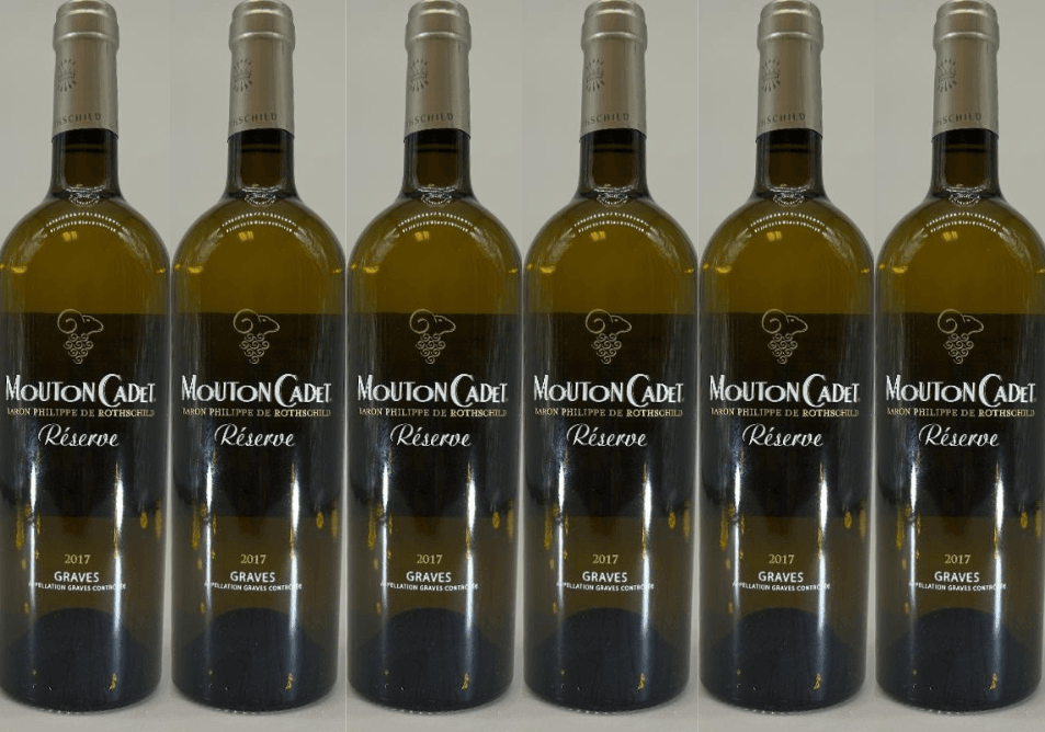 Rothschild Mouton Cadet 6 Bottle Pack Blanc Reserve 2017 750ml