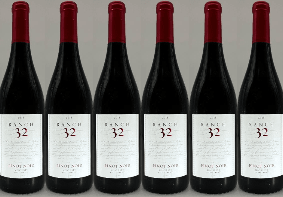Ranch 32 6 Bottle Pack Estate Grown Pinot Noir 2018 750ml