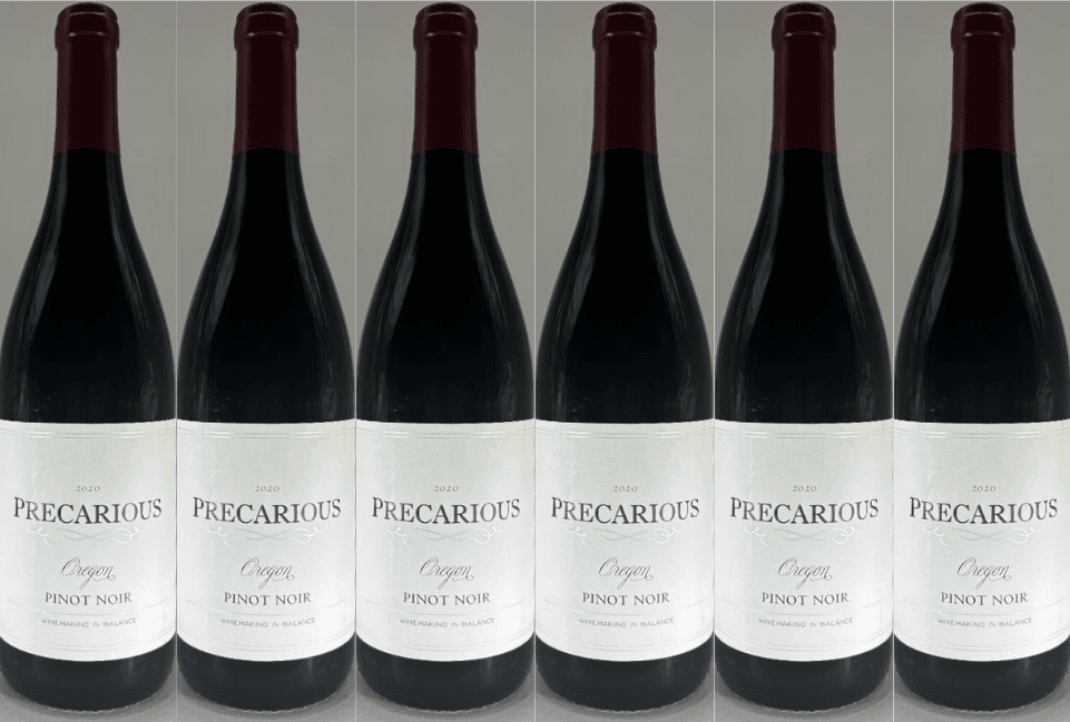 Precarious 6 Bottle Pack Oregon Pinot Noir 2020 750ml