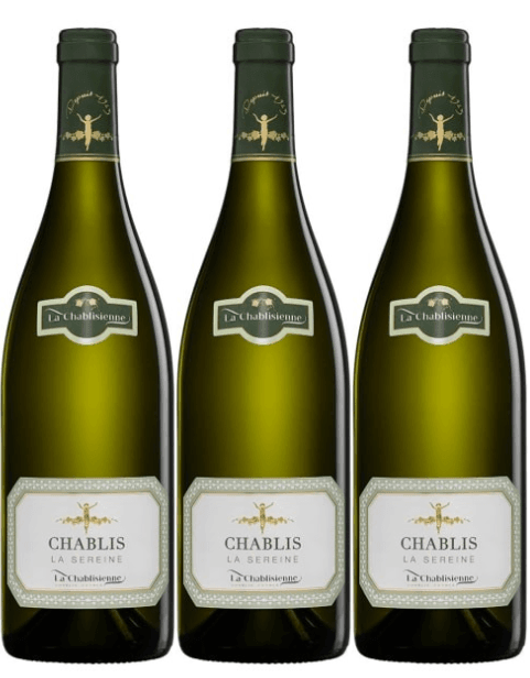 La Chablisienne 3 Bottle Pack Chablis La Sereine 2022 750ml