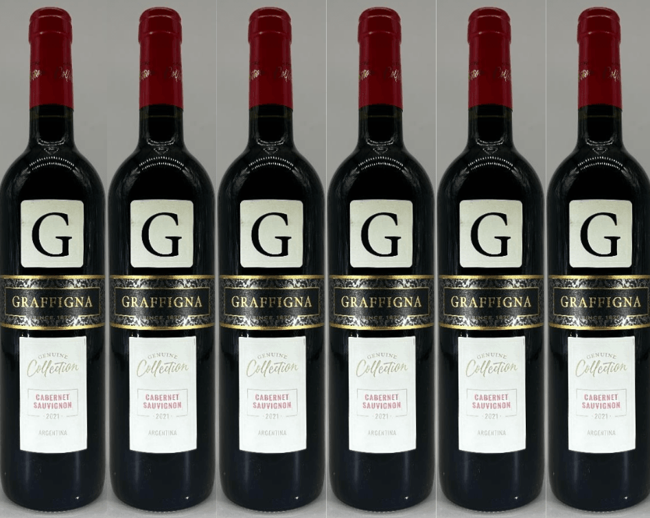 Graffigna 6 Bottle Pack Clasico Cabernet Sauvignon 2021 750ml