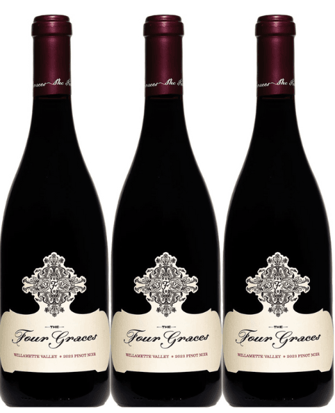 Four Graces 3 Bottle Pack Pinot Noir Willamette Valley 2023 750ml