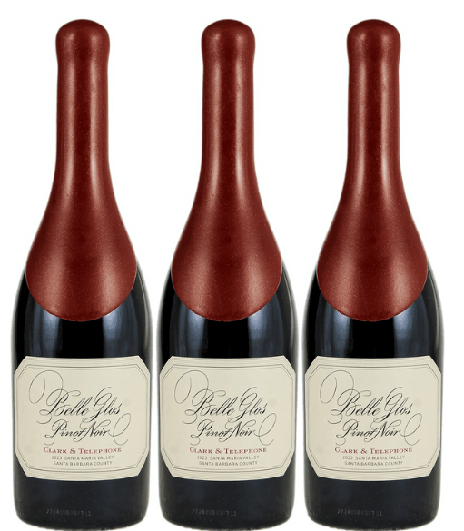 Belle Glos 3 Bottle Pack 'Clark & Telephone' Vineyard Pinot Noir 2024 750ml