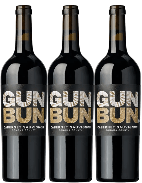 Gundlach Bundschu 3 Bottle Pack Cabernet Sauvignon Gun Bun 2022 750ml