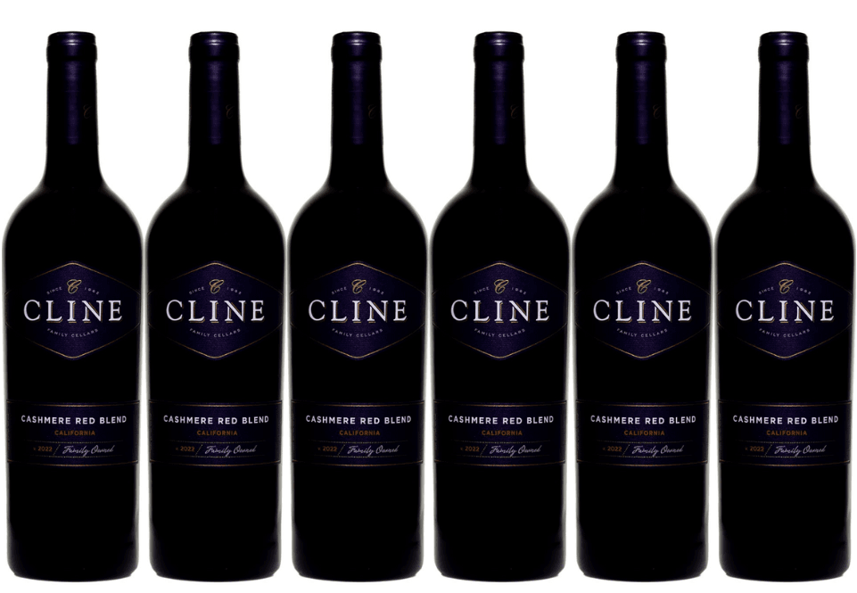 Cline Cellars 6 Bottle Pack Cashmere Red 2022 750ml
