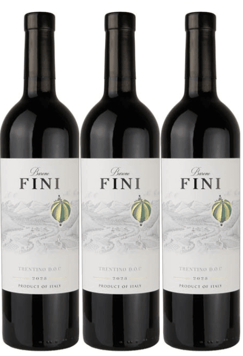 Barone Fini 3 Bottle Pack Merlot Trentino 2023 750ml