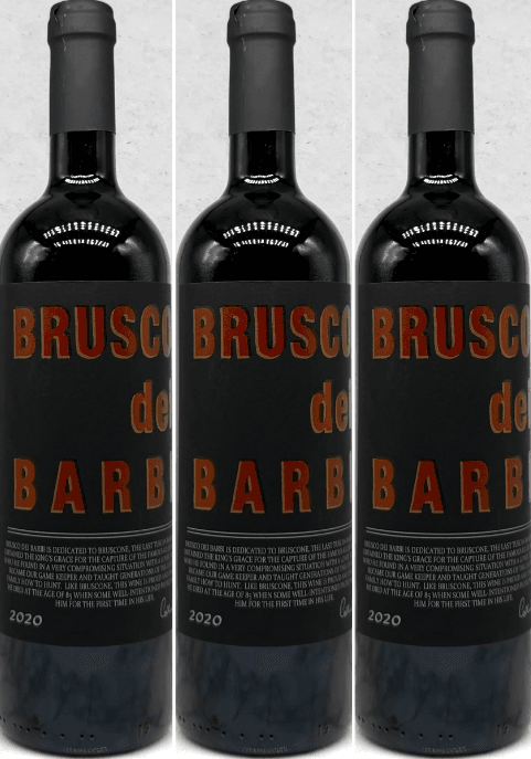 Fattoria dei Barbi 3 Bottle Pack 'Brusco dei Barbi' Toscana 2020 750ml