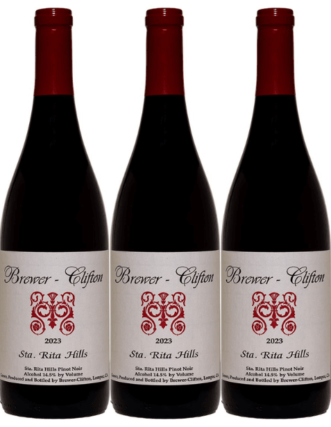 Brewer-Clifton 3 Bottle Pack Sta Rita Hills Pinot Noir 2023 750ml