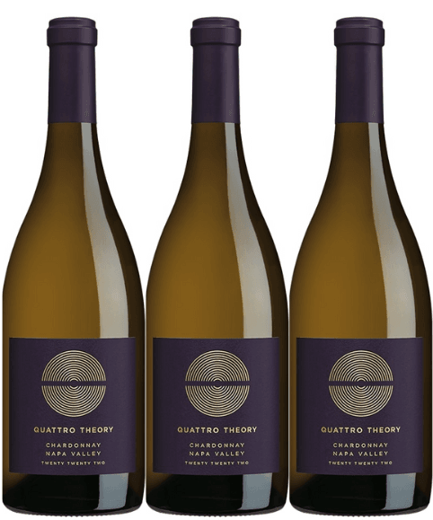 Quattro Theory 3 Bottle Pack Chardonnay 2022 750ml