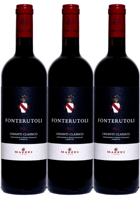 Mazzei Fonterutoli 3 Bottle Pack Chianti Classico 2021 750ml