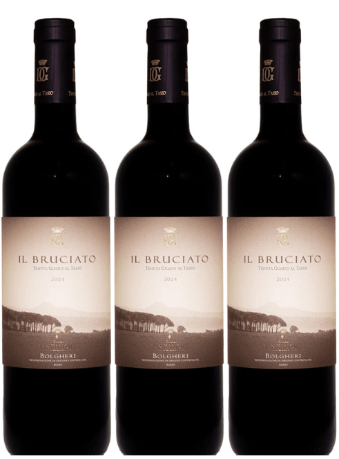 Marchesi Antinori 3 Bottle Pack Tenuta Guado al Tasso Il Bruciato Bolgheri 2024 750ml