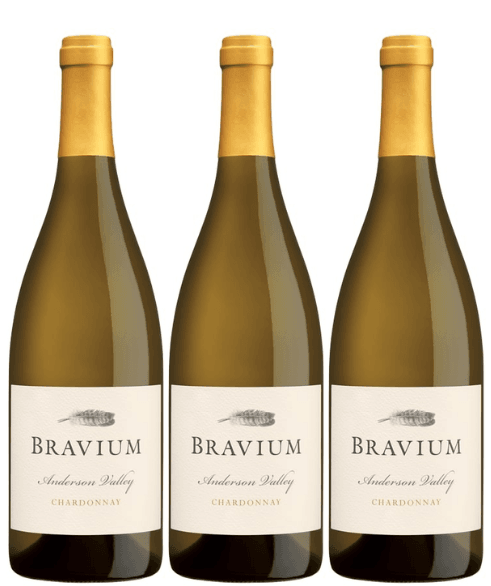 Bravium 3 Bottle Pack  Anderson Valley Chardonnay 2020 750ml