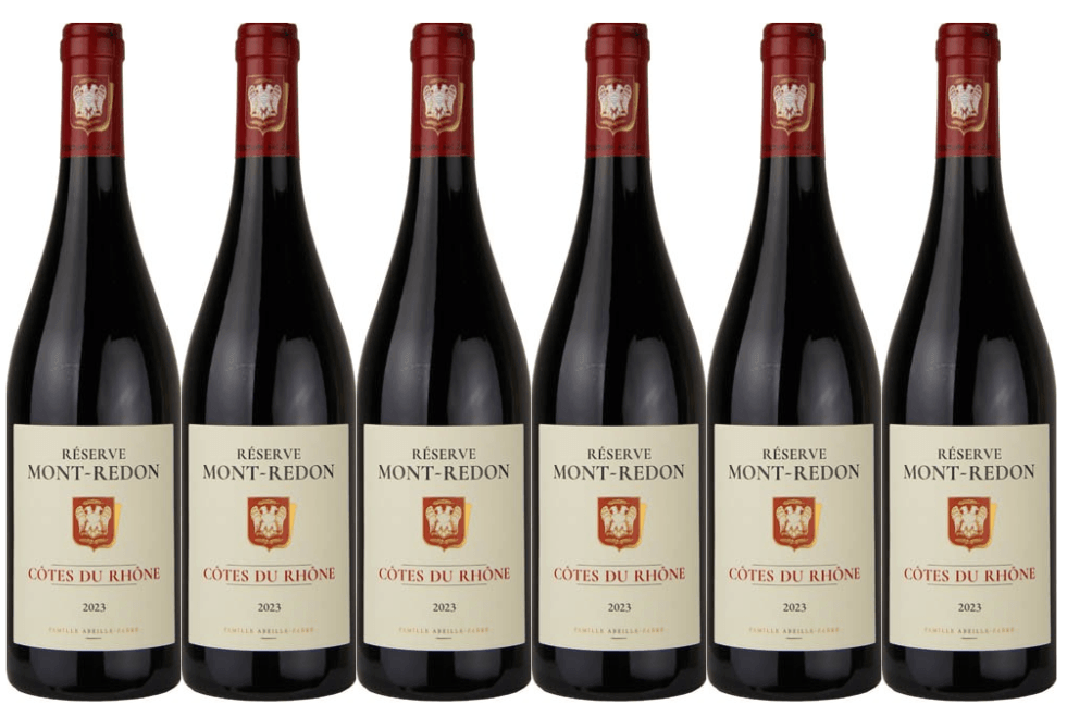 Chateau Mont-Redon 6 Bottle Pack Cotes du Rhone Reserve 2023 750ml