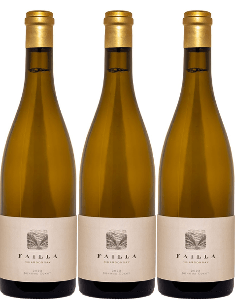 Failla 3 Bottle Pack Sonoma Coast Chardonnay 2023 750ml