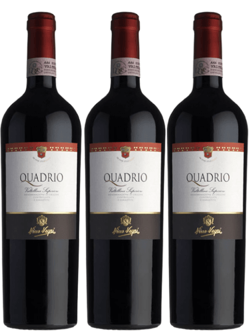 Nino Negri 3 Bottle Pack Quadrio Valtellina Superiore 2021 750ml