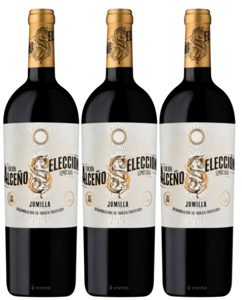 Bodegas Alceno 3 Bottle Pack Seleccion Lamitada Jumilla 2017 750ml