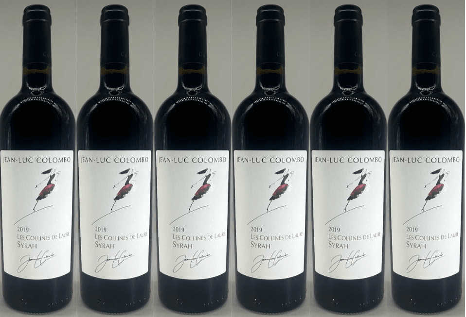 Jean-Luc Colombo 6 Bottle Pack Les Collines de Laure Syrah 2019 750ml