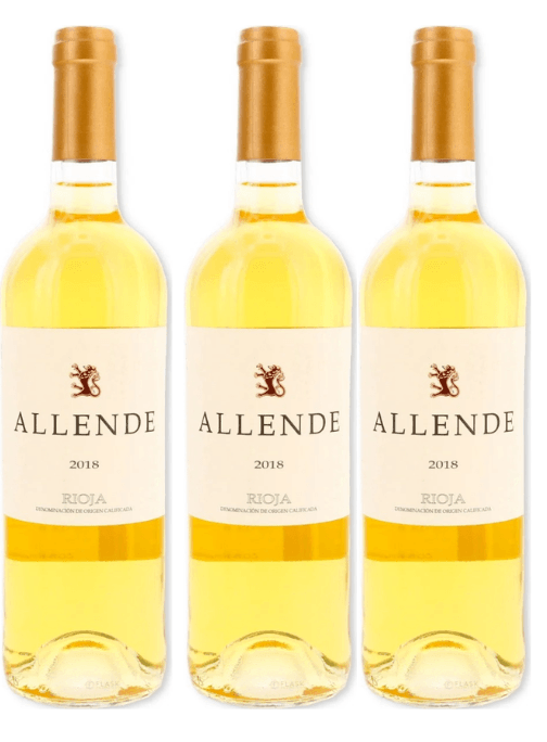 Finca Allende 3 Bottle Pack Blanco Rioja 2018 750ml